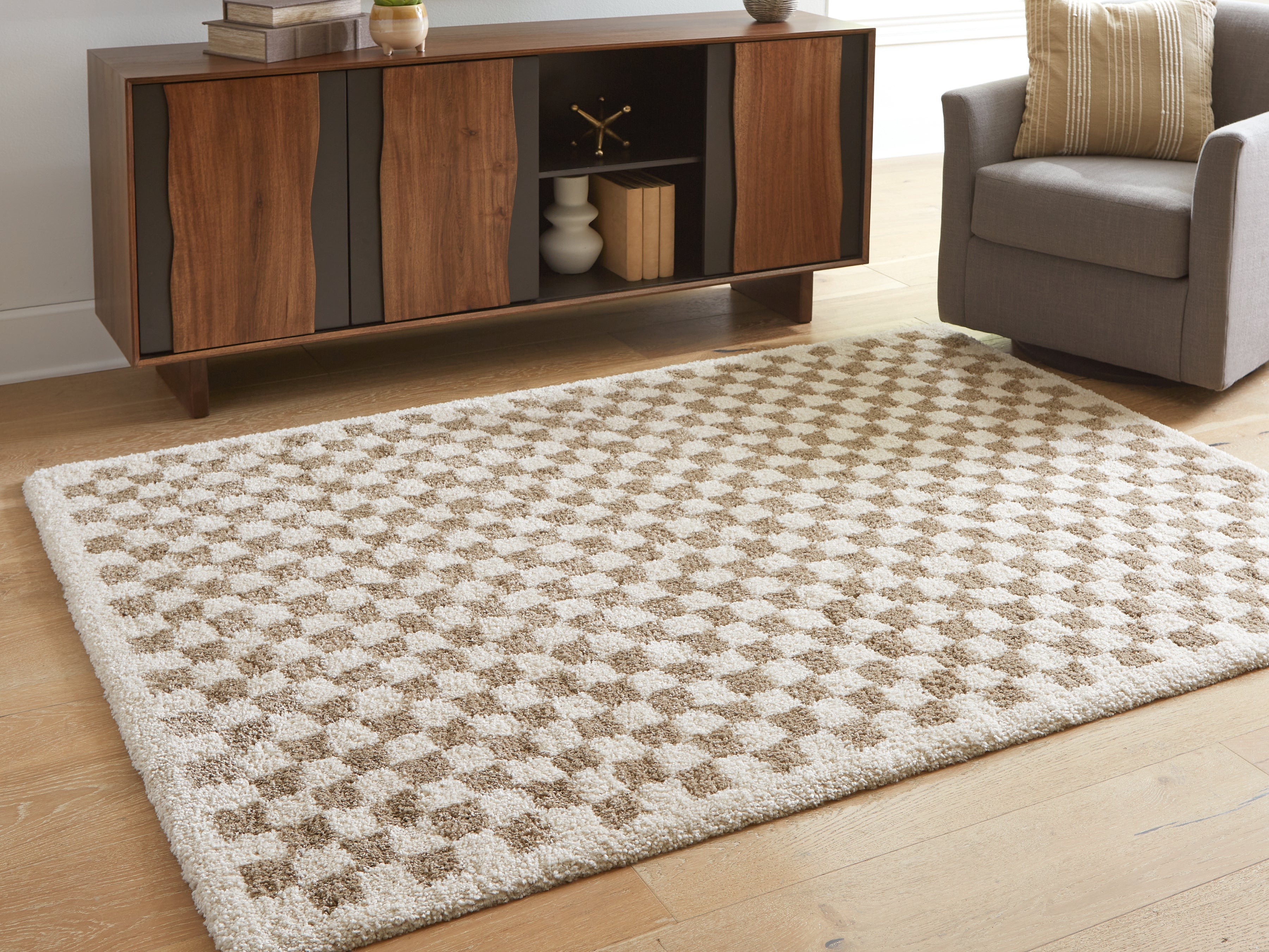 Hoover Furniture Outlet - Ashley Furniture - Karamen Medium Rug - Medium Rug - R407342