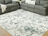 Hoover Furniture Outlet - Ashley Furniture - Tobinbury Washable 8' x 10' Area Rug - Washable 8' x 10' Area Rug - R407421