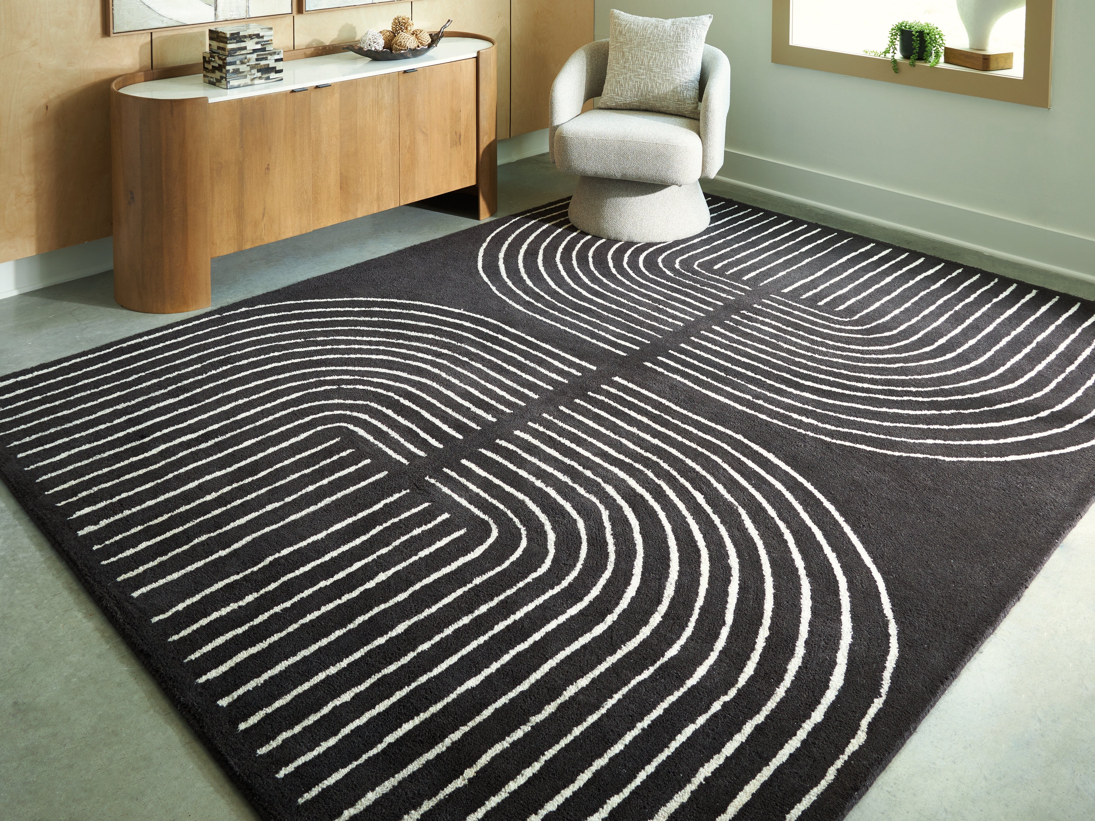 Hoover Furniture Outlet - Ashley Furniture - Eldonmore 7'8" x 10' Area Rug - 7'8" x 10' Area Rug - R407571