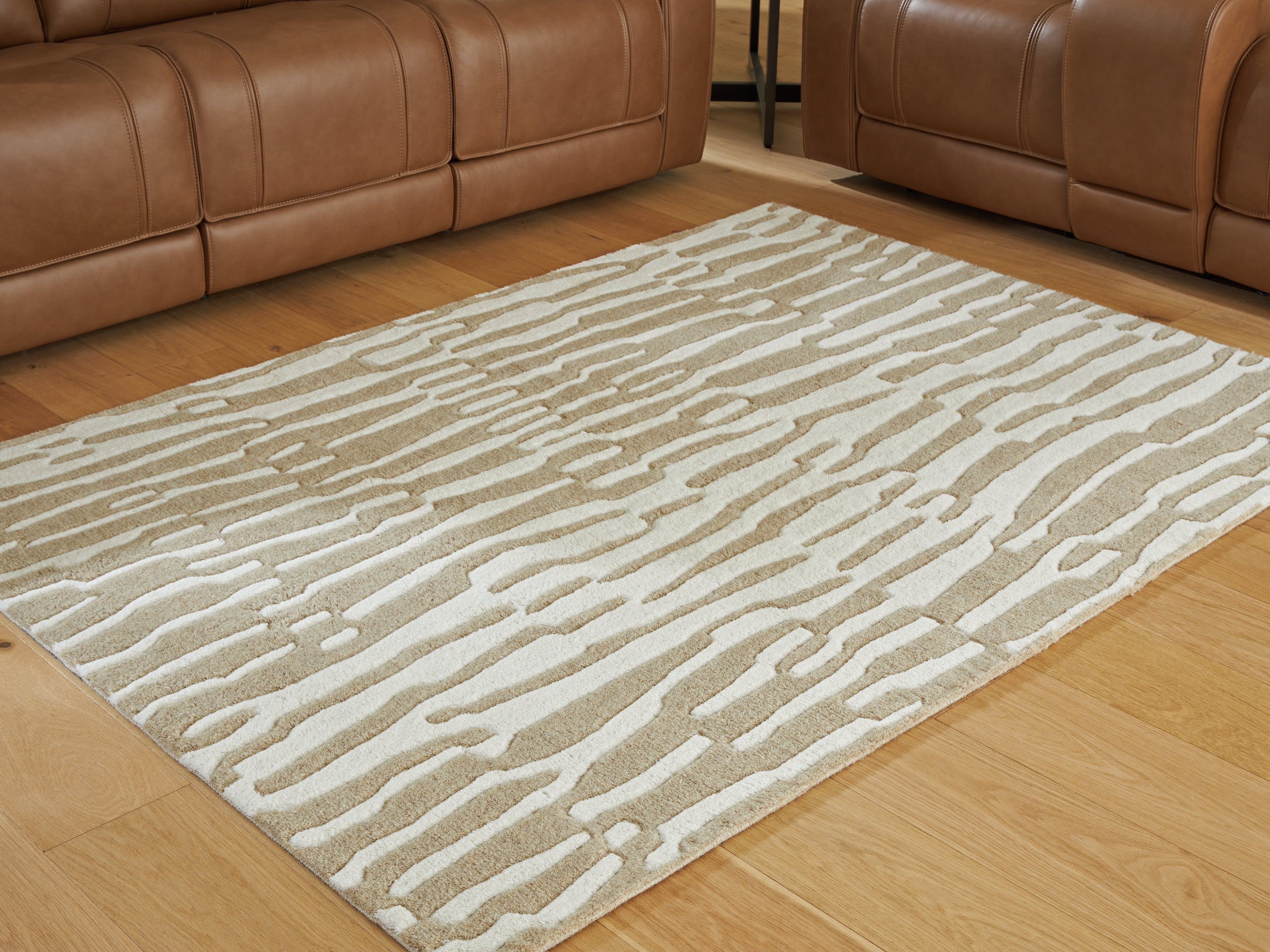 Hoover Furniture Outlet - Ashley Furniture - Corrbell 5' x 7' Area Rug - 5' x 7' Area Rug - R407632