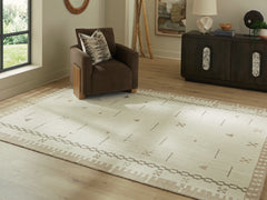 Hoover Furniture Outlet - Ashley Furniture - Dot 7'8" x 10' Area Rug - 7'8" x 10' Area Rug - R407651