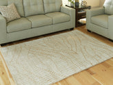Hoover Furniture Outlet - Ashley Furniture - Jaseena 5' x 7' Area Rug - 5' x 7' Area Rug - R407722