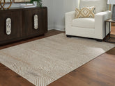 Hoover Furniture Outlet - Ashley Furniture - Bachus 5'3" x 7' Area Rug - 5'3" x 7' Area Rug - R407752