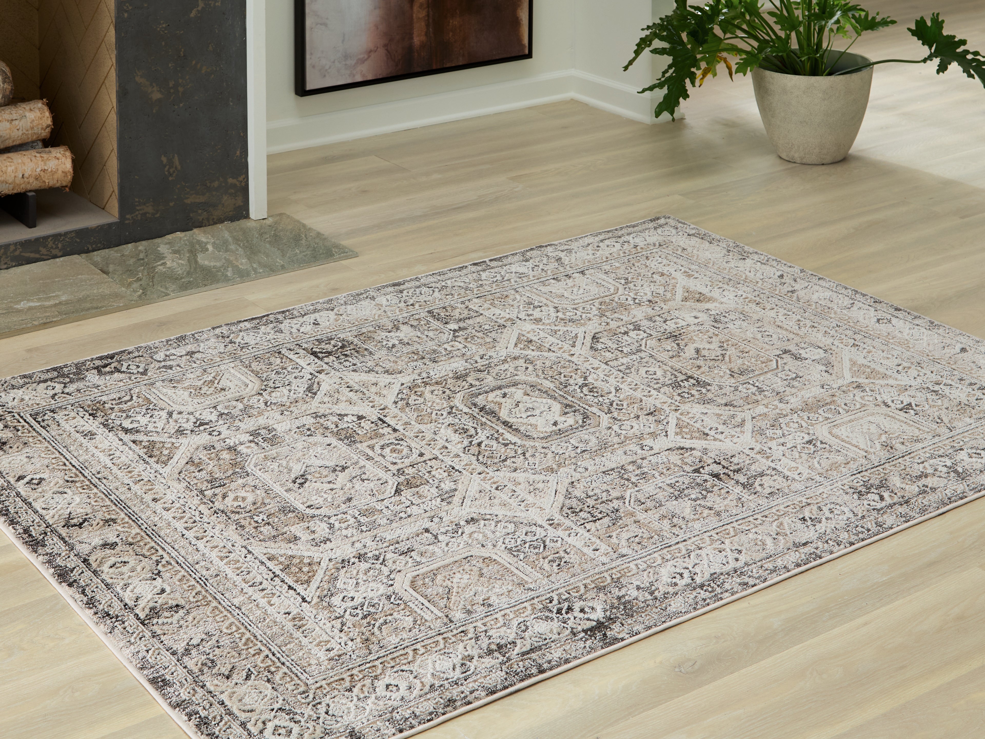 Hoover Furniture Outlet - Ashley Furniture - Junley Medium Rug - Medium Rug - R408262