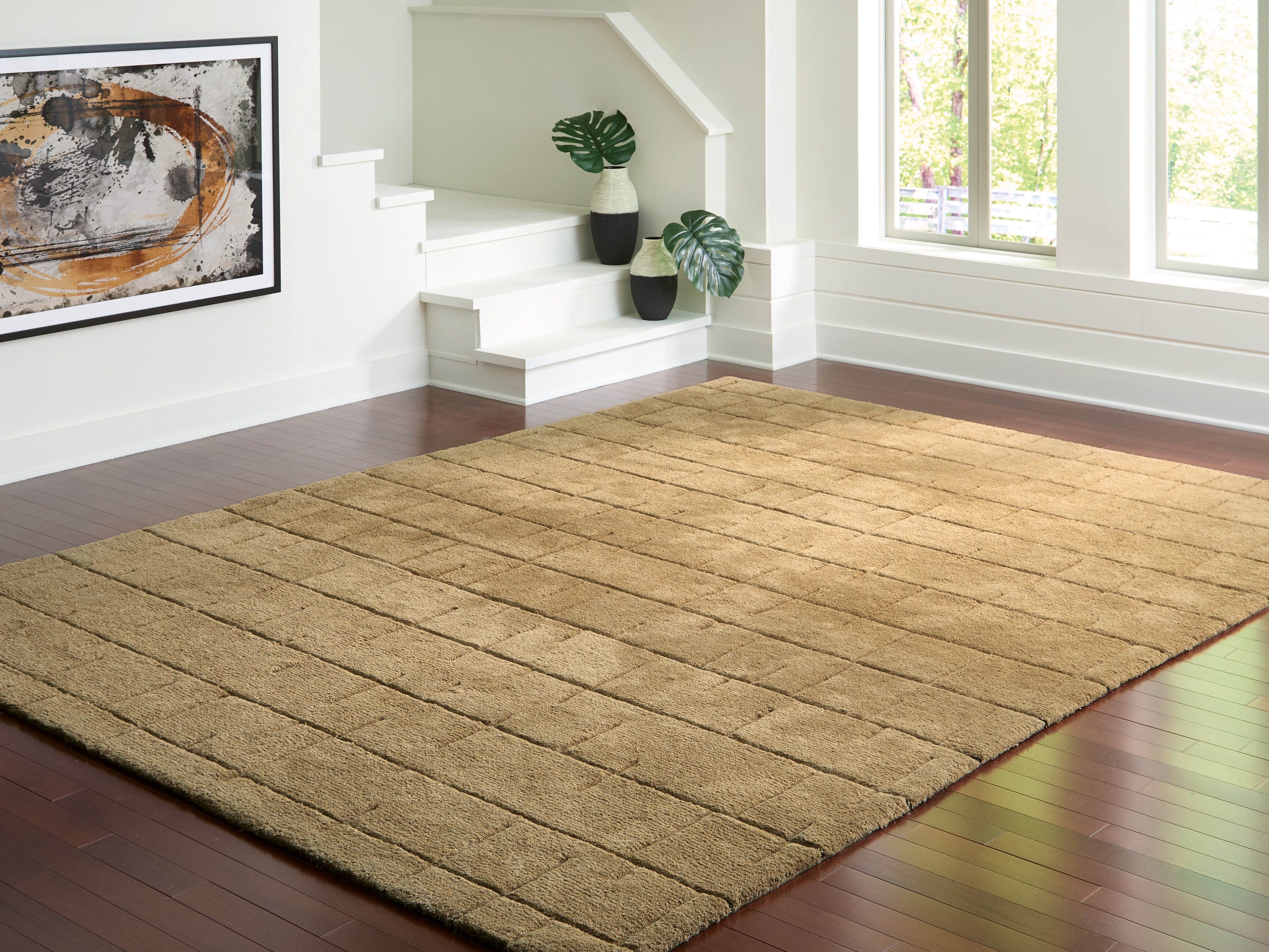 Hoover Furniture Outlet - Ashley Furniture - Luzmont Extra Large Rug - Extra Large Rug - R408370