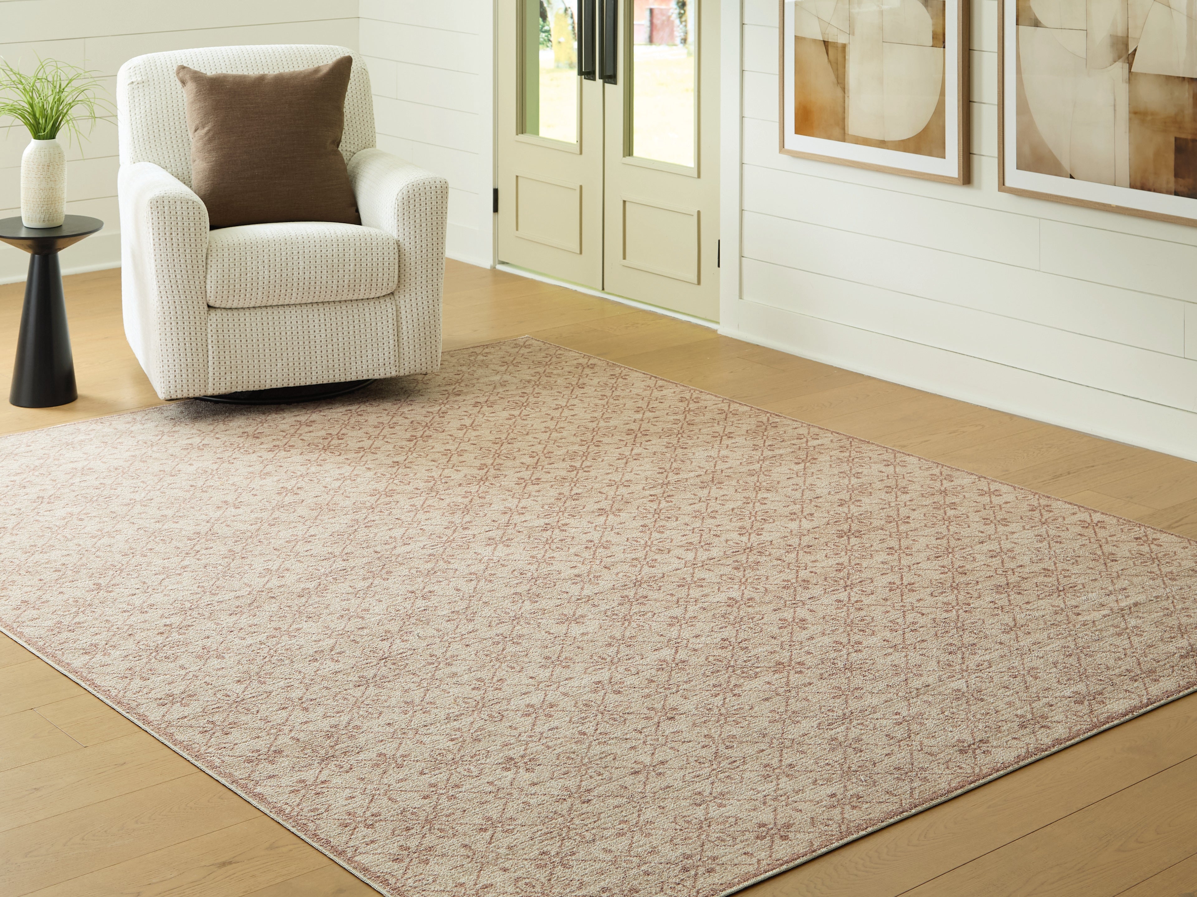Hoover Furniture Outlet - Ashley Furniture - Lyamford Large Rug - Large Rug - R408501