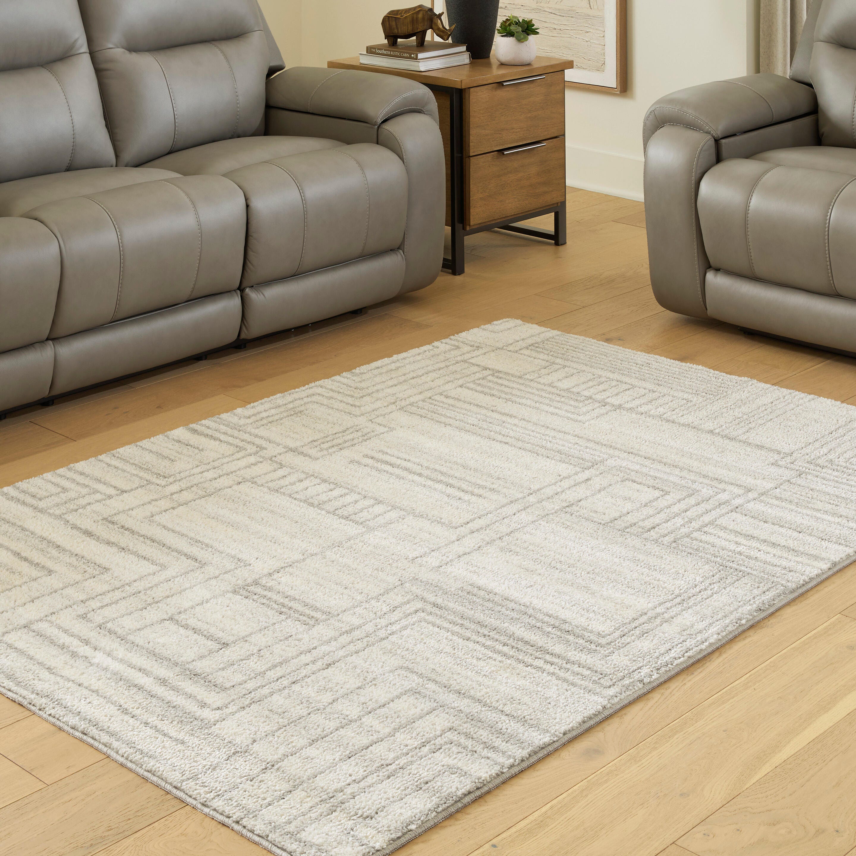 Hoover Furniture Outlet - Ashley Furniture - Dorwick Washable Medium Rug - Washable Medium Rug - R408582