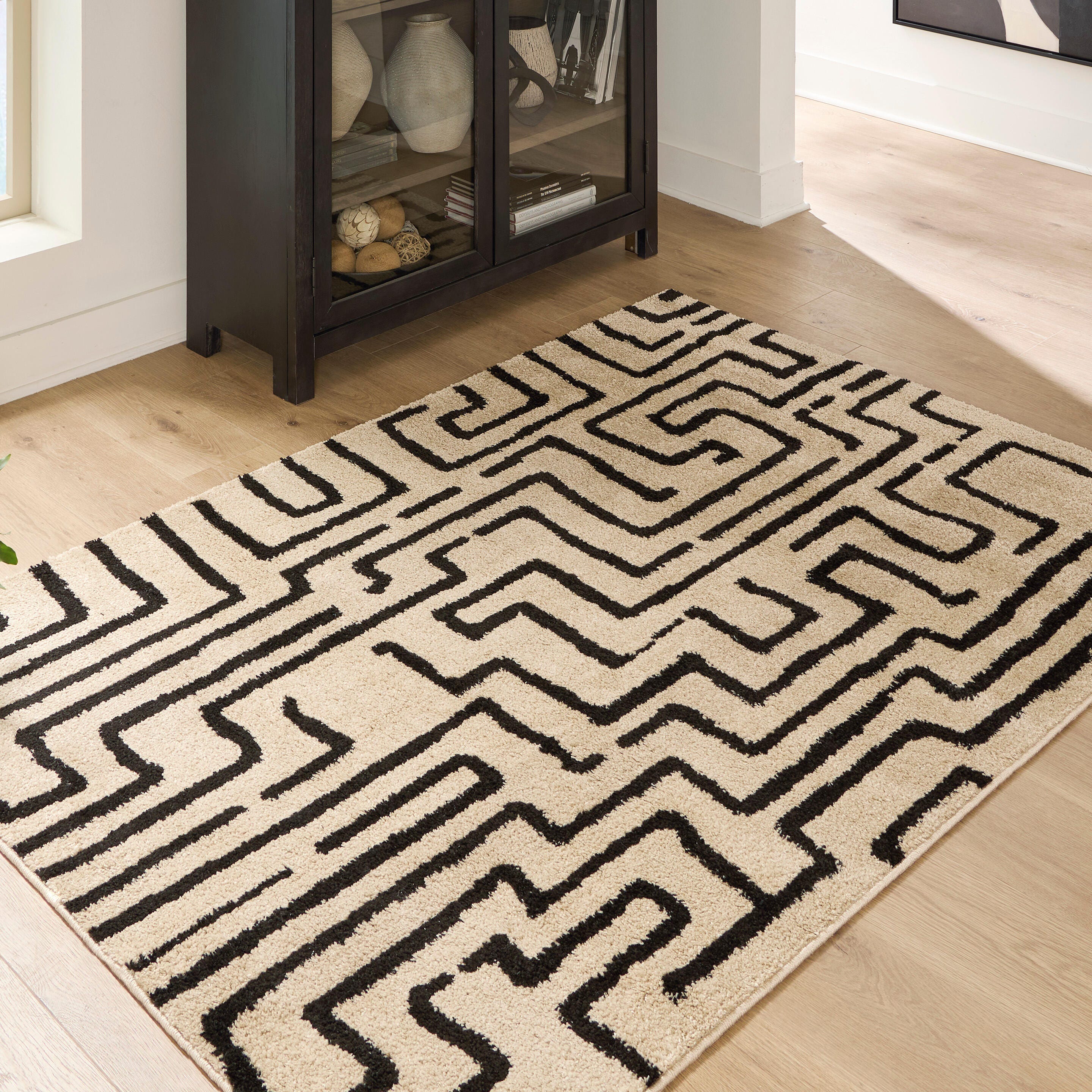Hoover Furniture Outlet - Ashley Furniture - Timworth Washable Medium Rug - Washable Medium Rug - R408602