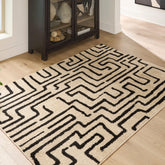 Hoover Furniture Outlet - Ashley Furniture - Timworth Washable Medium Rug - Washable Medium Rug - R408602