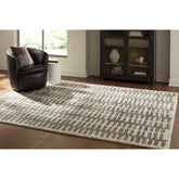Hoover Furniture Outlet - Ashley Furniture - Cartlett Large Rug - Large Rug - R408671
