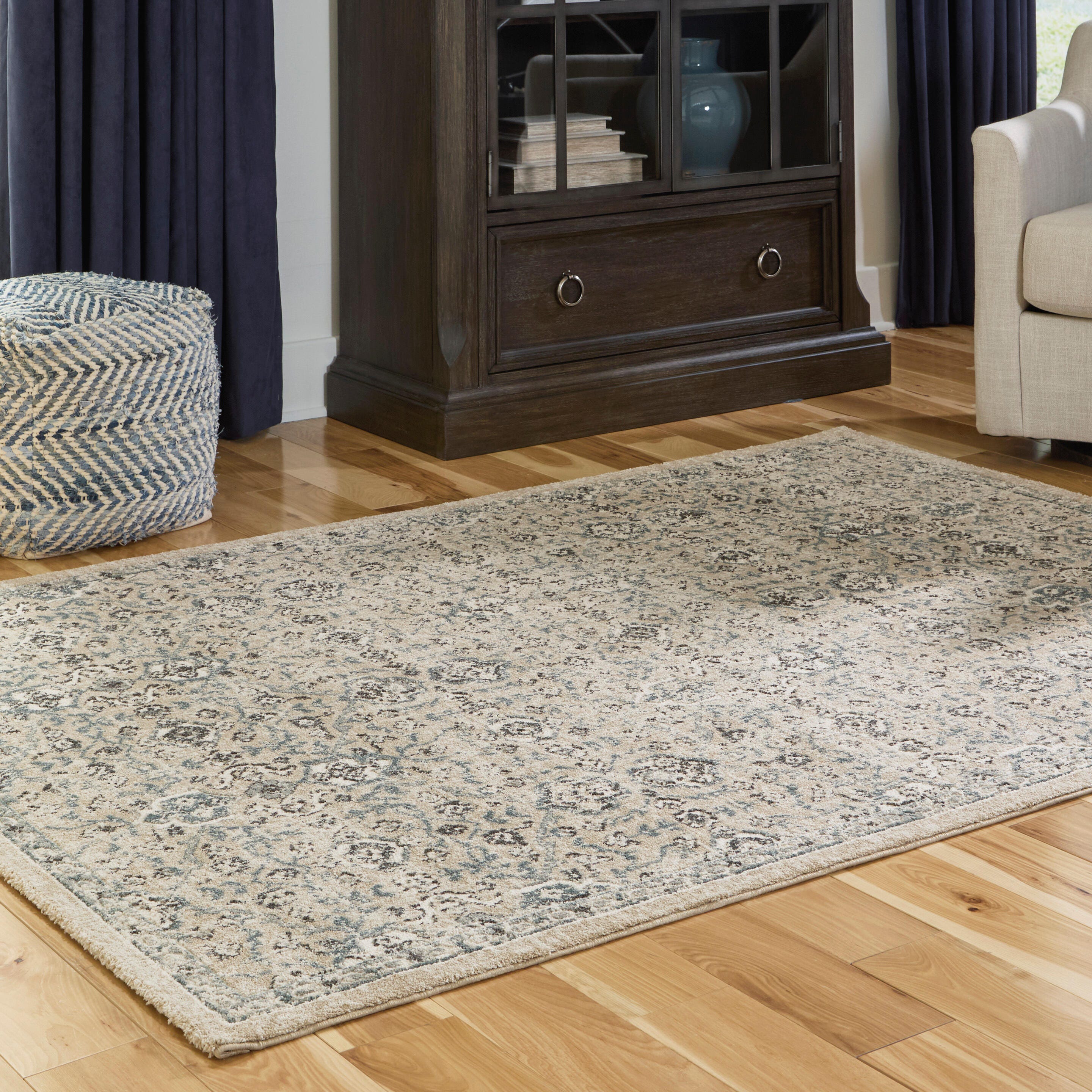 Hoover Furniture Outlet - Ashley Furniture - Jessmen Medium Rug - Medium Rug - R408752