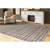 Hoover Furniture Outlet - Ashley Furniture - Verbrook Large Rug - Large Rug - R408861