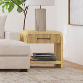 Ridgemont End Table with USB in Natural – SKU T-14440-6-ET | Elements