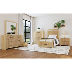 Ridgemont Twin Storage Bed in Natural – SKU B-14440-6-TSB | Elements