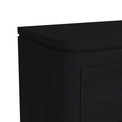 Rosalie Dresser and Mirror Set in Black