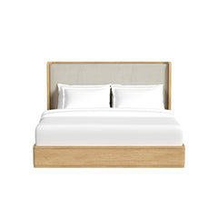 Rosalie King UPH Bed in Natural