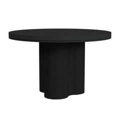 Rosalie Round Dining Table in Black
