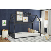 Sami Twin Montessori Bed in Grey – SKU SM385TB | Elements