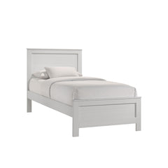 Sami Youth Twin Panel Bed in White