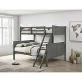 Sami Twin Over Full Bunk Grey – SKU SM300TFB | Elements
