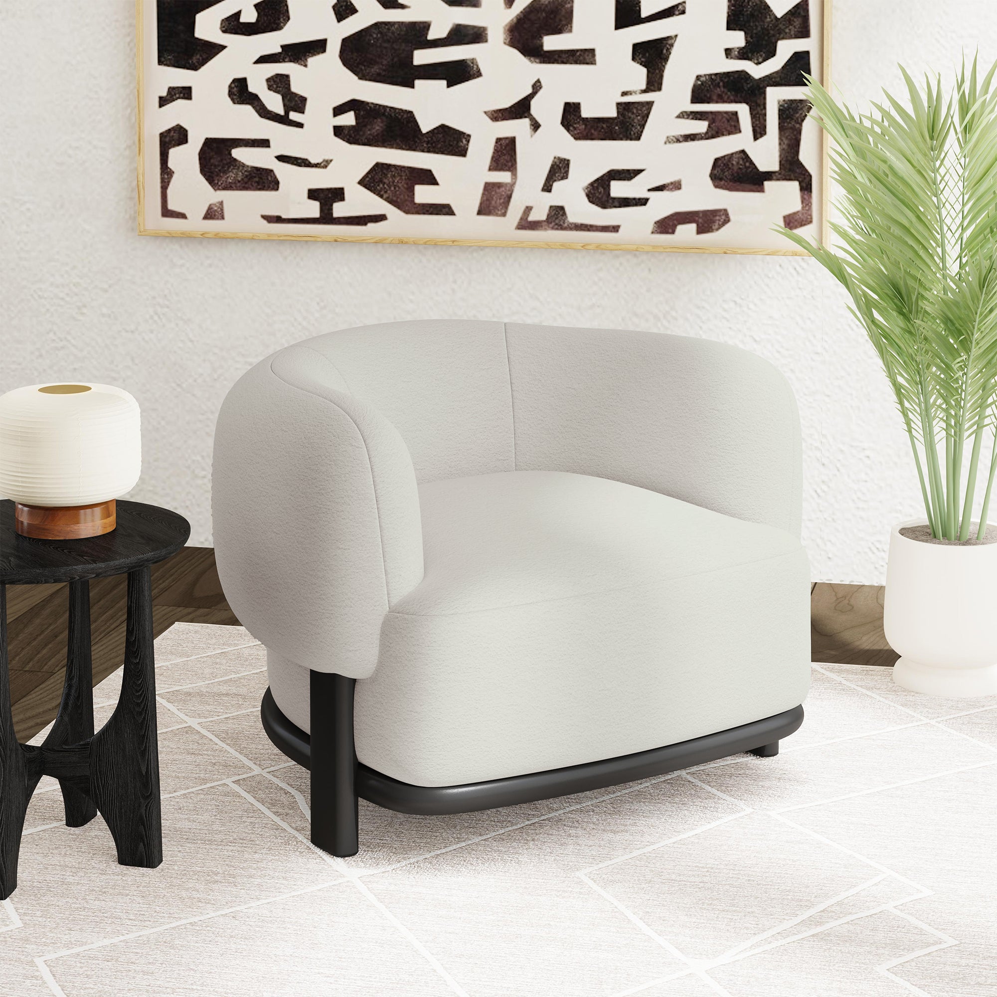 Sevilla Chair in Penny White – SKU U-15190-11301-100 | Elements