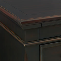 Slater Nightstand w/USB Black