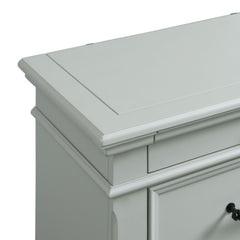 Slater Nightstand w/USB Grey