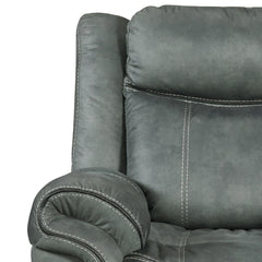 Sorrento Motion Loveseat with Console in FB367 Charcoal