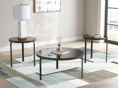 Hoover Furniture Outlet - Ashley Furniture - Dorylin Table (Set of 3) - Occasional Table Set (3/CN) - T139-13