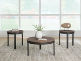 Hoover Furniture Outlet - Ashley Furniture - Horizon Hills Table (Set of 3) - Occasional Table Set (3/CN) - T186-13