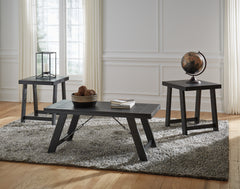 Hoover Furniture Outlet - Ashley Furniture - Noorbrook Table (Set of 3) - Occasional Table Set (3/CN) - T351-13