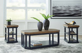 Hoover Furniture Outlet - Ashley Furniture - Landocken Table (Set of 3) - Occasional Table Set (3/CN) - T402-13