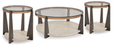 Hoover Furniture Outlet - Ashley Furniture - Frazwa Coffee Table and 2 End Tables - Coffee Table and 2 End Tables - T432T1