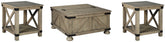 Hoover Furniture Outlet - Ashley Furniture - Aldwin Coffee Table and 2 End Tables - Coffee Table and 2 End Tables - T457T1