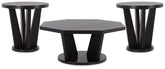 Hoover Furniture Outlet - Ashley Furniture - Chasinfield Coffee Table and 2 End Tables - Coffee Table and 2 End Tables - T458T1