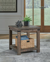 Hoover Furniture Outlet - Ashley Furniture - Hollum End Table - Square End Table - T466-2