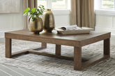 Hoover Furniture Outlet - Ashley Furniture - Cariton Coffee Table - Rectangular Cocktail Table - T471-1
