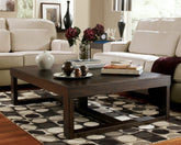 Hoover Furniture Outlet - Ashley Furniture - Watson Coffee Table - Rectangular Cocktail Table - T481-1