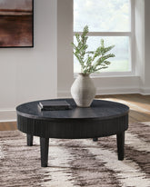Hoover Furniture Outlet - Ashley Furniture - Marstream Coffee Table - Round Cocktail Table - T551-8