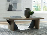 Hoover Furniture Outlet - Ashley Furniture - Kandinew Coffee Table - Rectangular Cocktail Table - T554-1