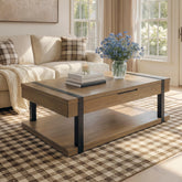 Hoover Furniture Outlet - Ashley Furniture - Jorannti Lift-Top Coffee Table - Rect Lift Top Cocktail Table - T631-9