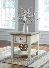 Hoover Furniture Outlet - Ashley Furniture - Bolanburg End Table - Rectangular End Table - T637-3