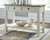 Hoover Furniture Outlet - Ashley Furniture - Bolanburg Sofa/Console Table - Sofa Table - T637-4