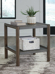 Hoover Furniture Outlet - Ashley Furniture - Kallenny End Table - Rectangular End Table - T669-3