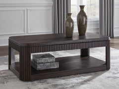 Hoover Furniture Outlet - Ashley Furniture - Carlibrie Lift-Top Coffee Table - Lift Top Cocktail Table - T700-9