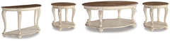 Hoover Furniture Outlet - Ashley Furniture - Realyn Coffee Table, 2 Ends and Console - Coffee Table, 2 Ends and Console - T743T3