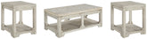 Hoover Furniture Outlet - Ashley Furniture - Fregine Coffee Table and 2 End Tables - Coffee Table and 2 End Tables - T755T1