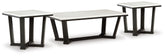 Hoover Furniture Outlet - Ashley Furniture - Fostead Coffee Table and 2 Ends - Coffee Table and 2 Ends - T770T1