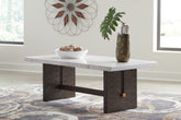 Hoover Furniture Outlet - Ashley Furniture - Burkhaus Coffee Table - Rectangular Cocktail Table - T779-1