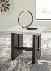 Hoover Furniture Outlet - Ashley Furniture - Burkhaus End Table - Rectangular End Table - T779-3